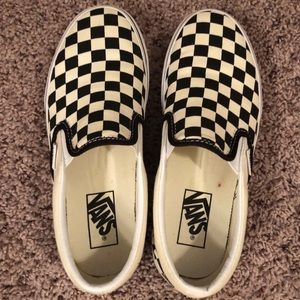 Checkered Vans